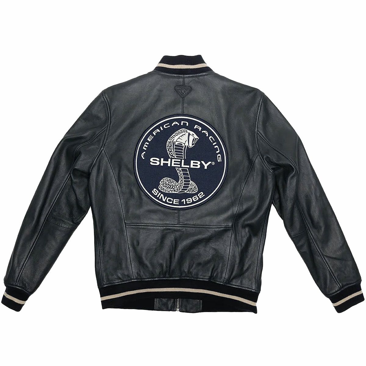 CLASSIC LEGEND MOTORS｜キャロル シェルビー ”ダラス” ブルゾン｜レザー｜マリンブルー