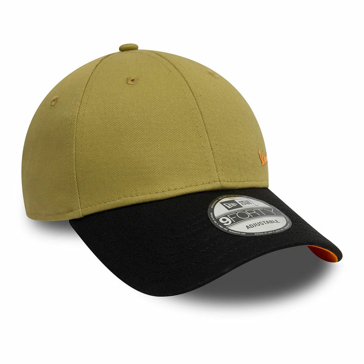 VESPA｜ベスパ ピアッジオ フローレス コントラスト 9FORTY キャップ｜帽子｜カーキ