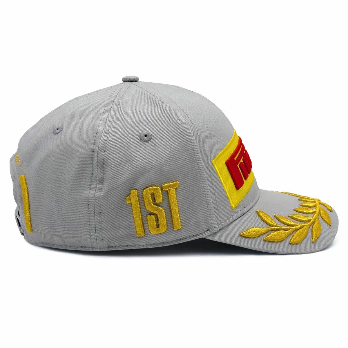 PIRELLI｜ピレリ F1 2025 シルバーストーン GP ポディウムキャップ｜帽子｜シルバーグレー