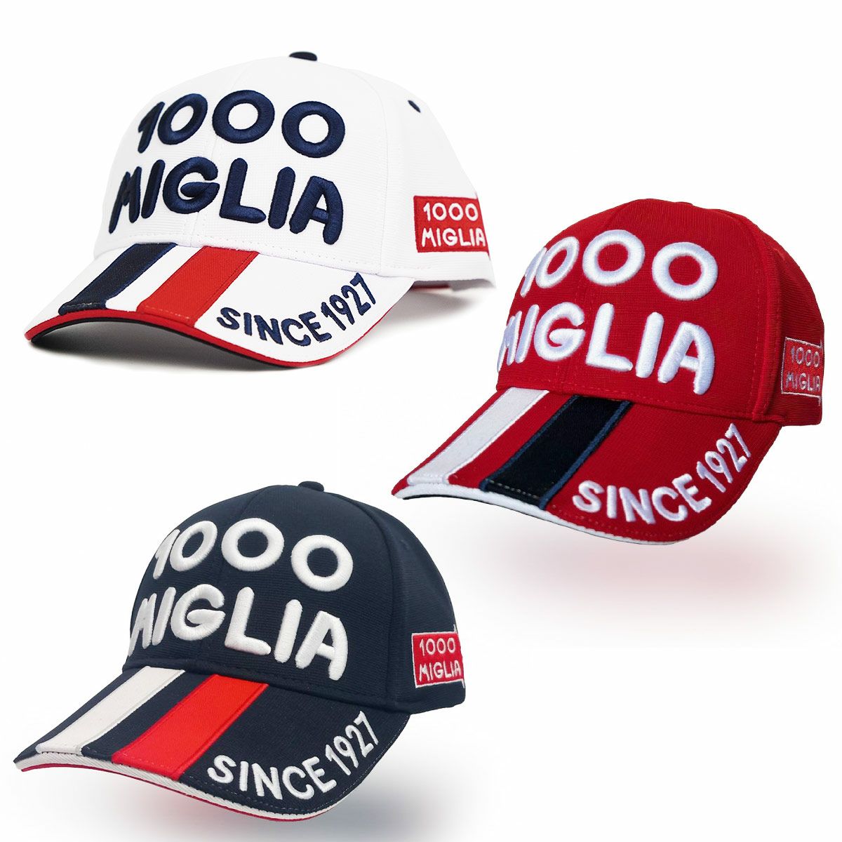 Mille Miglia｜ミッレミリア 3D ロゴ キャップ｜帽子
