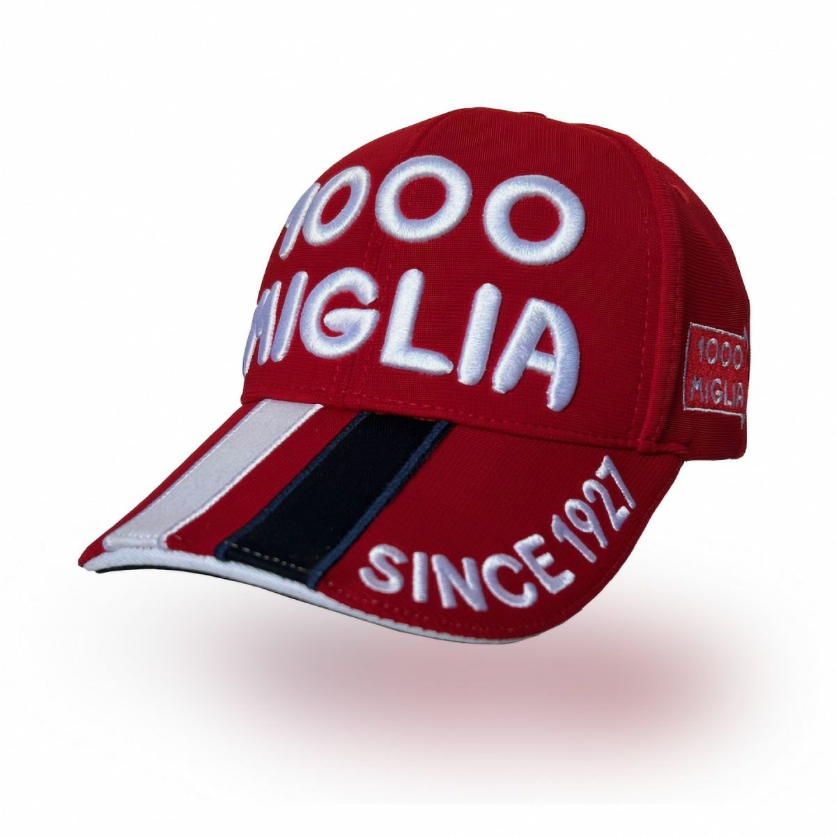 Mille Miglia｜ミッレミリア 3D ロゴ キャップ｜帽子｜レッド