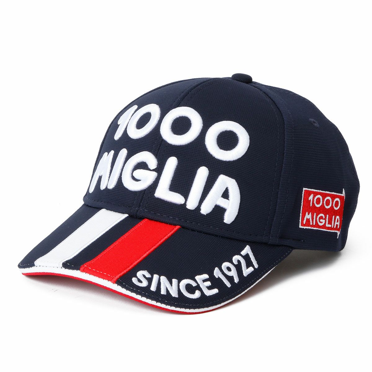Mille Miglia｜ミッレミリア 3D ロゴ キャップ｜帽子｜ネイビーブルー