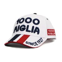 Mille Miglia｜ミッレミリア 3D ロゴ キャップ｜帽子｜ホワイト