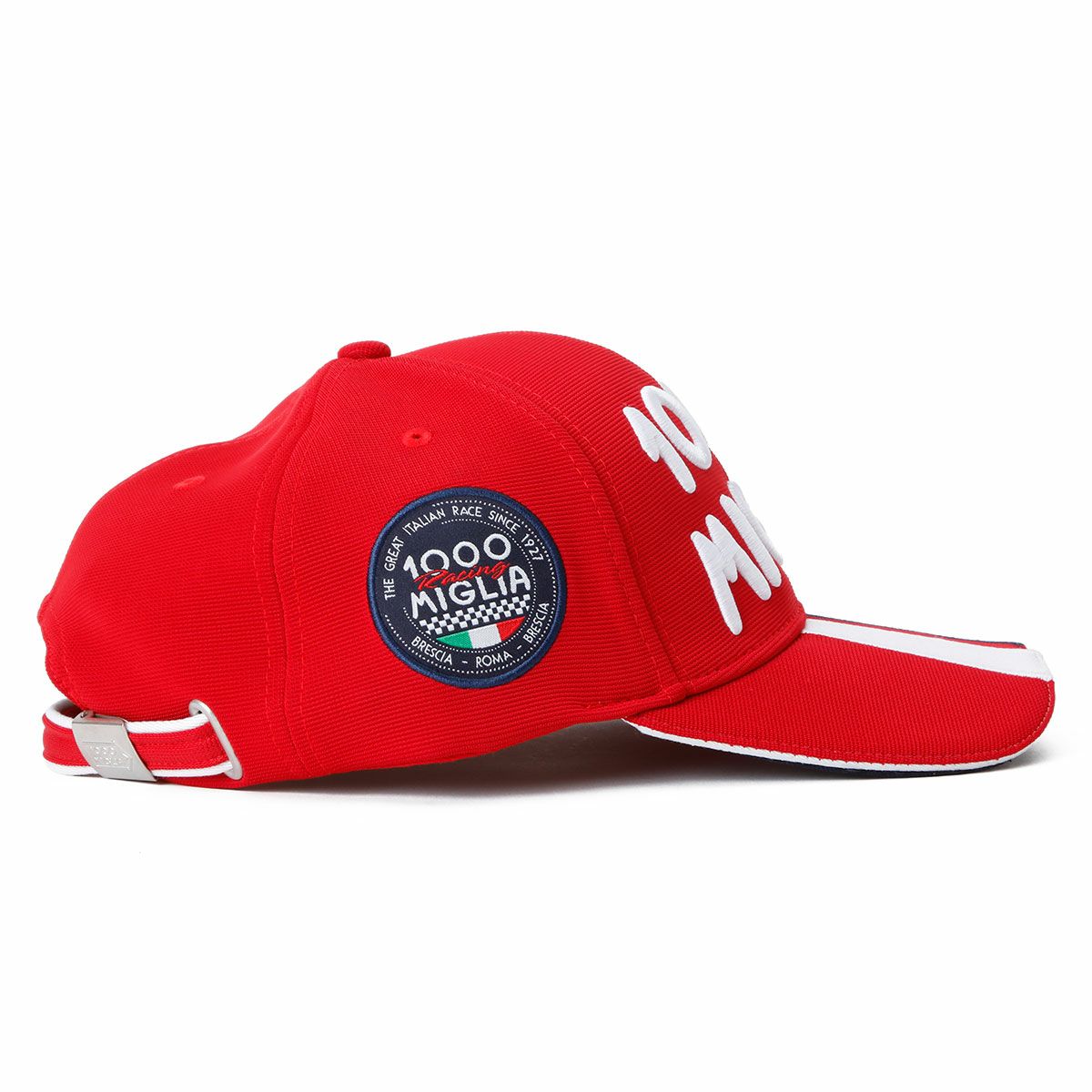 Mille Miglia｜ミッレミリア 3D ロゴ キャップ｜帽子｜レッド