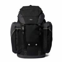 Replay｜ロウデニム バックパック｜バッグ｜グラナイトグレー×ブラック