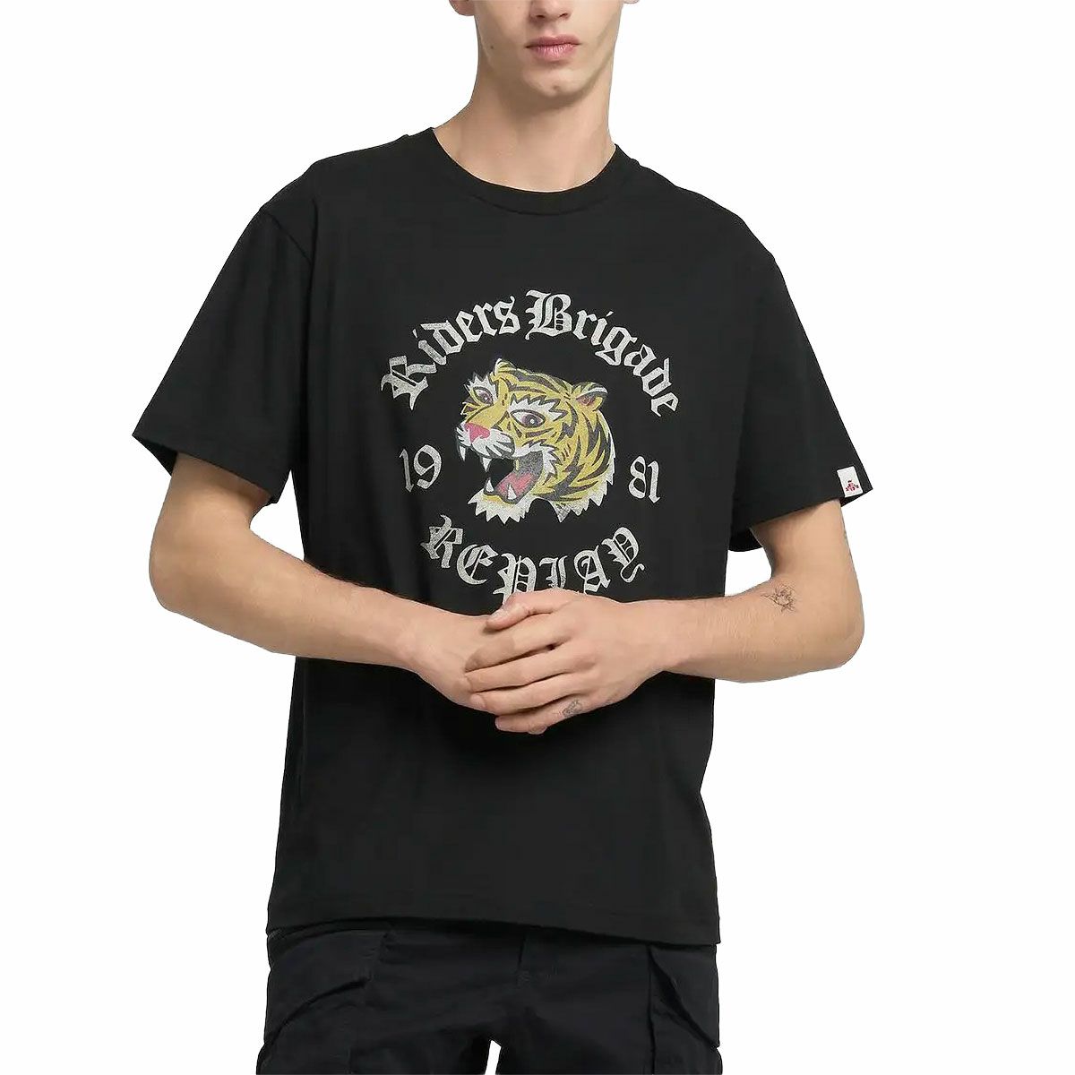 Replay｜タイガー プリント Tシャツ｜トップス