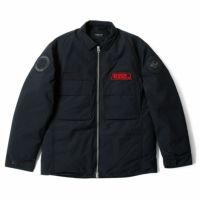 Replay｜パッチ ライダージャケット｜アウター｜ブラック