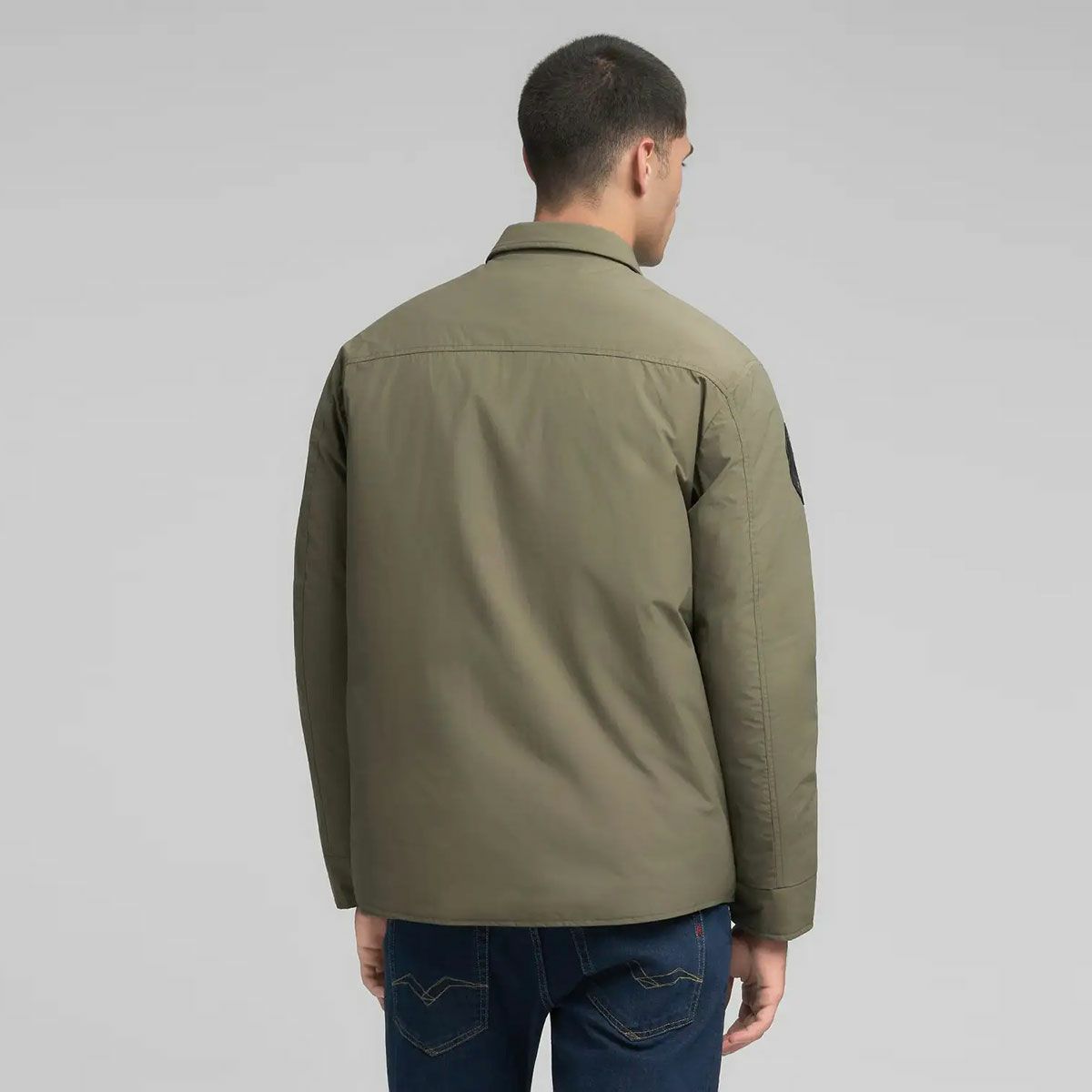 REPLAY｜パッチ ライダージャケット｜アウター｜マッド