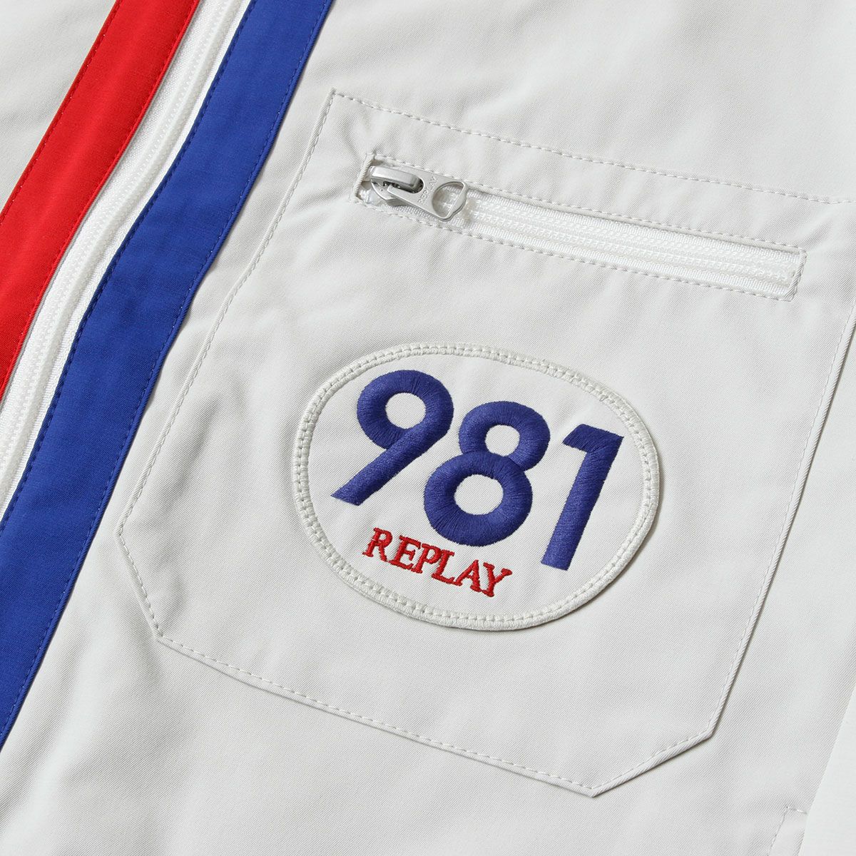 REPLAY｜コントラスト ディテール ジャケット｜アウター｜クラウド