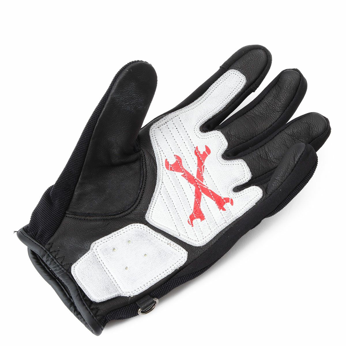 helstons｜キー グローブ × ボンダッチ｜3シーズン｜ブラック×ホワイト