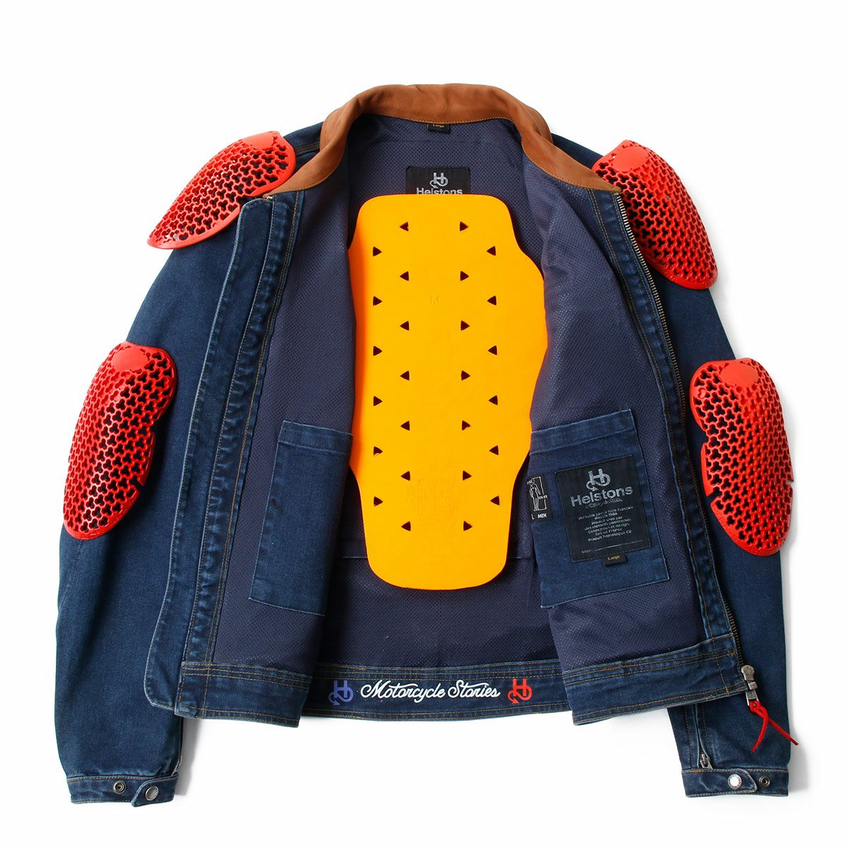 helstons｜ジェームズ ジャケット｜アウター｜デニムブルー