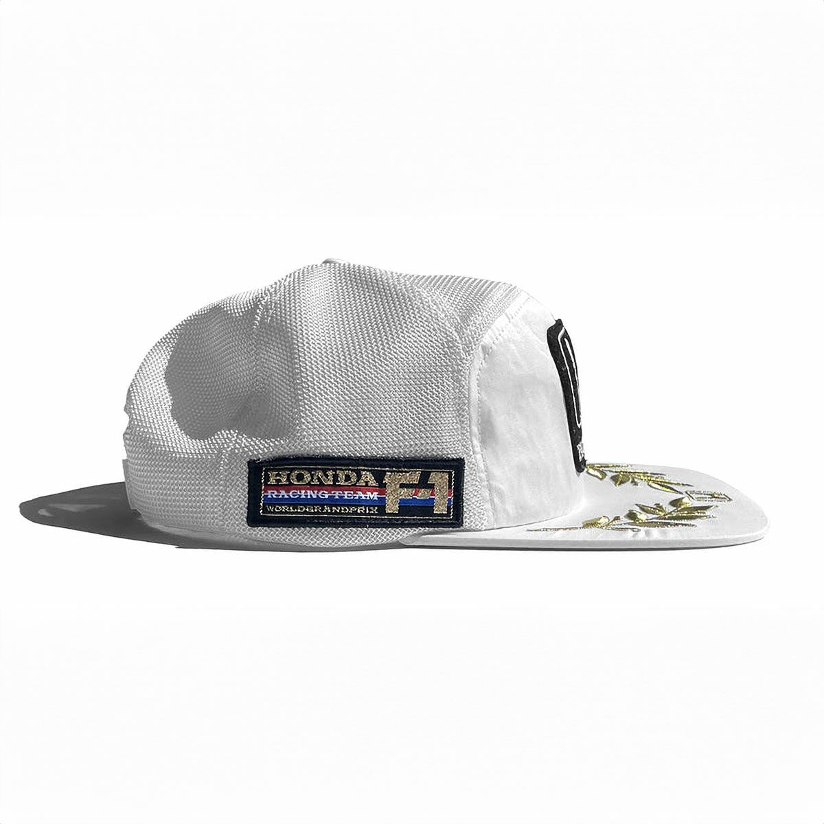 Honda Vintage Culture｜1980s ホンダ F1 月桂樹 キャップ｜帽子｜ホワイト