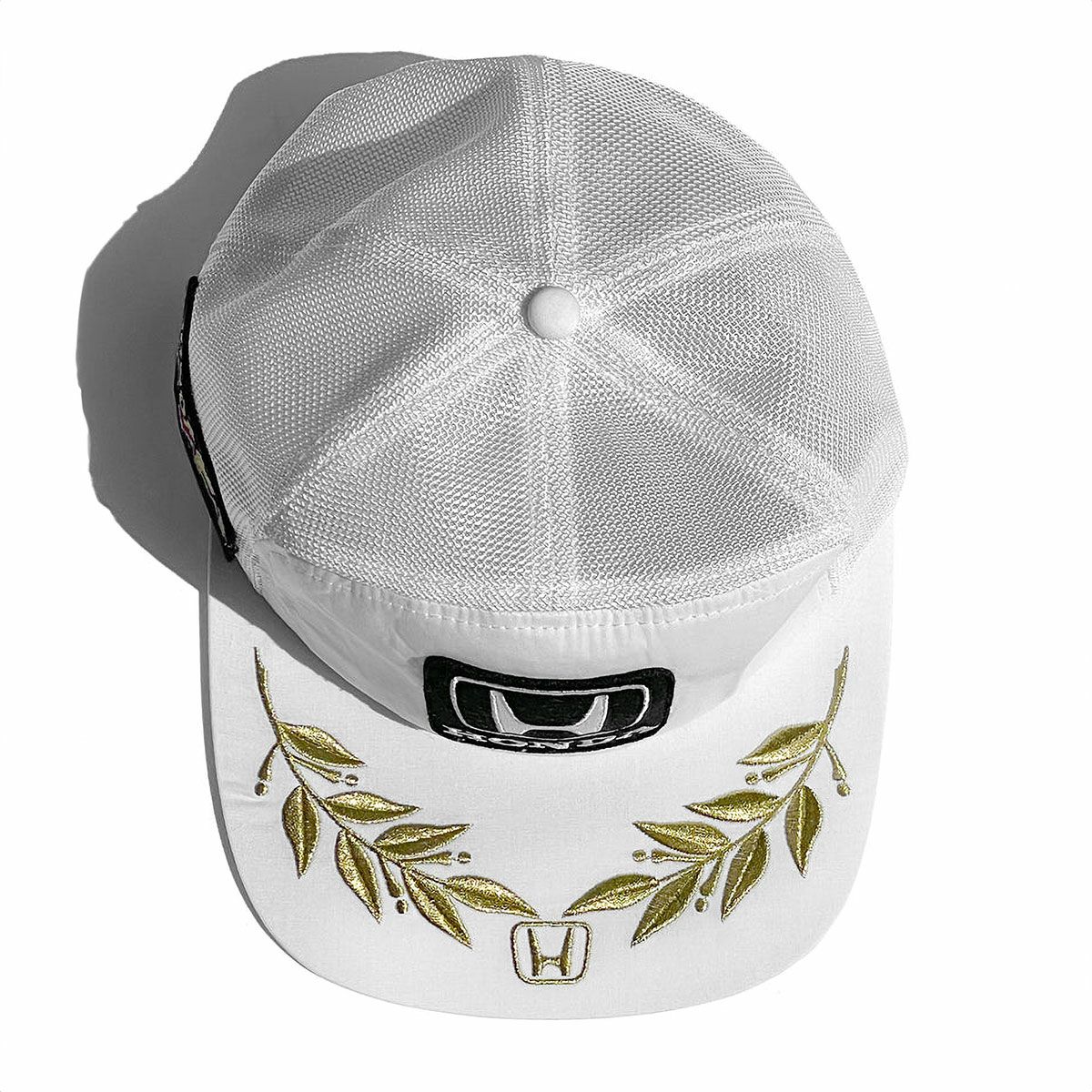 Honda Vintage Culture｜1980s ホンダ F1 月桂樹 キャップ｜帽子｜ホワイト