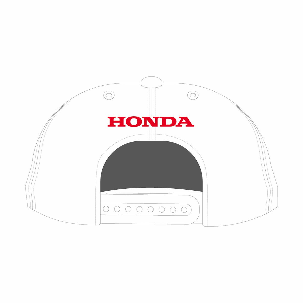 Honda Vintage Culture｜ホンダ フォーミュラ ファーストビクトリー フラット キャプ｜帽子｜ホワイト