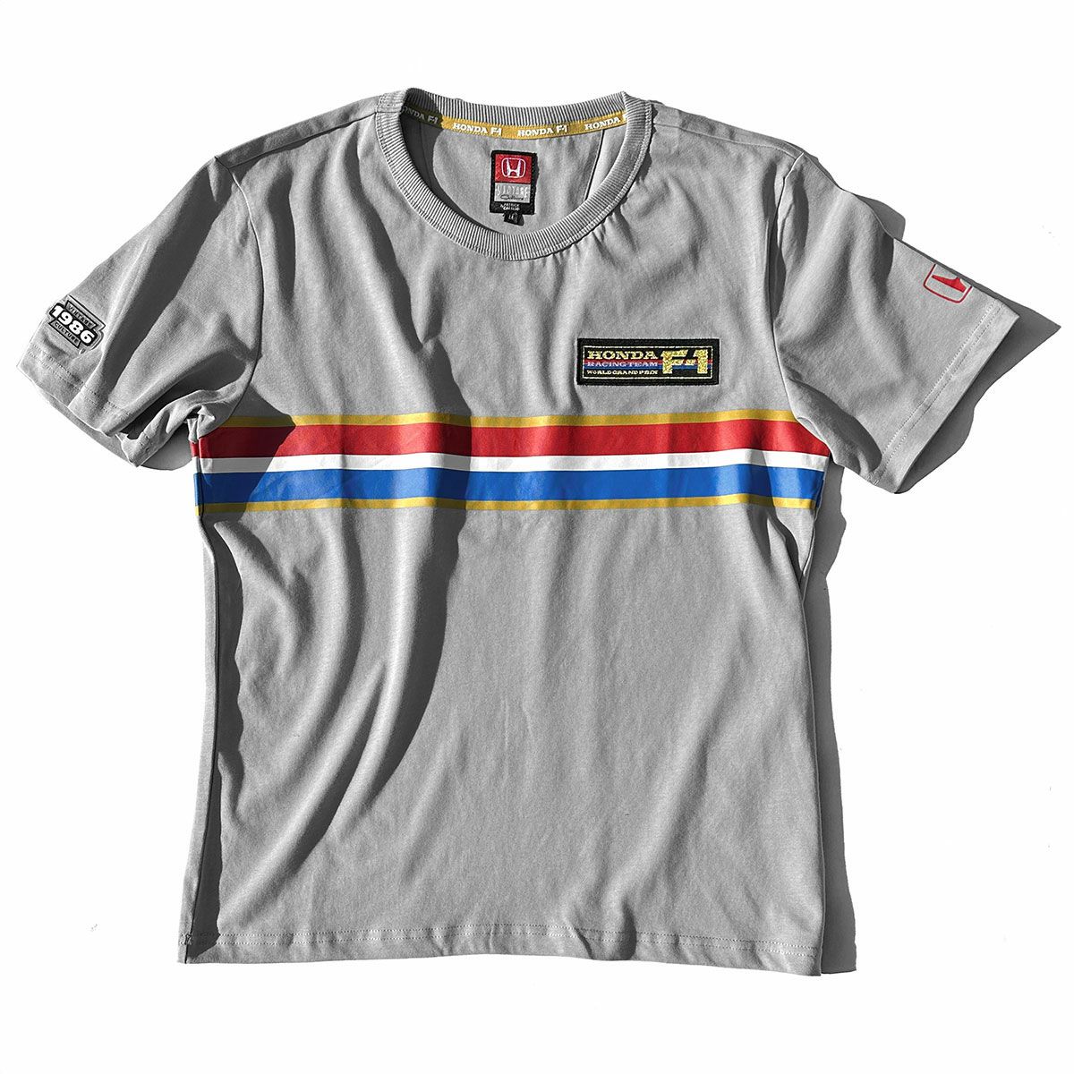 Honda Vintage Culture｜1986 ホンダ F1 チーム Tシャツ｜ウェア｜グレー