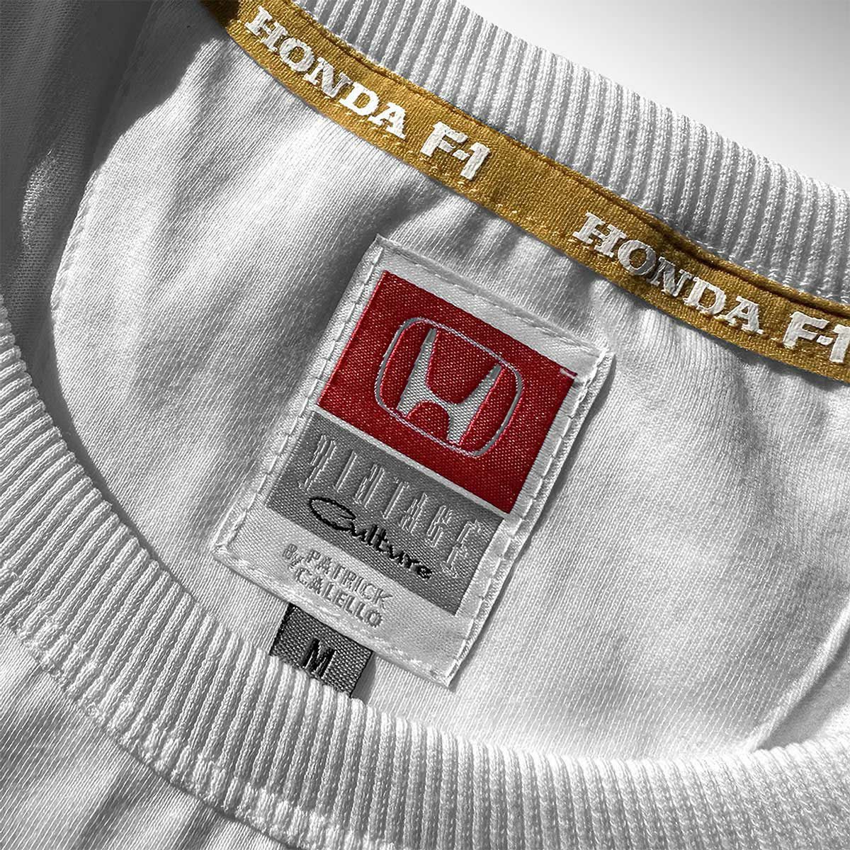 Honda Vintage Culture｜1986 ホンダ F1 チーム Tシャツ｜ウェア｜ホワイト