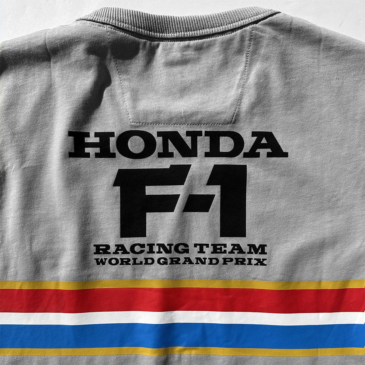 Honda Vintage Culture｜1986 ホンダ F1 チーム Tシャツ｜ウェア｜グレー