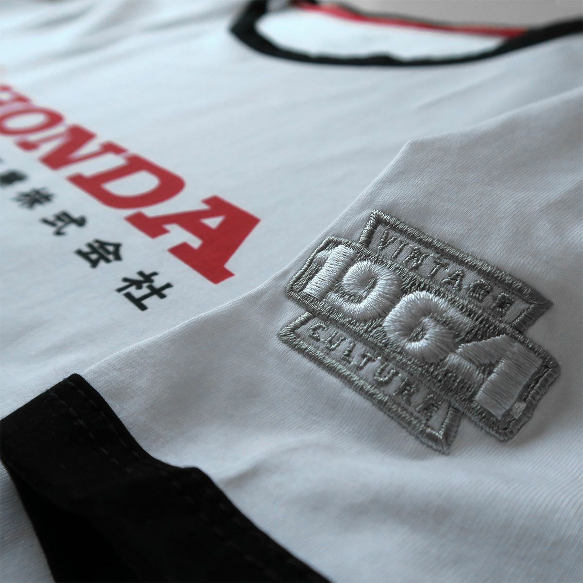 Honda Vintage Culture｜1964 ホンダ ブランド トリム Tシャツ｜ウェア｜ホワイト
