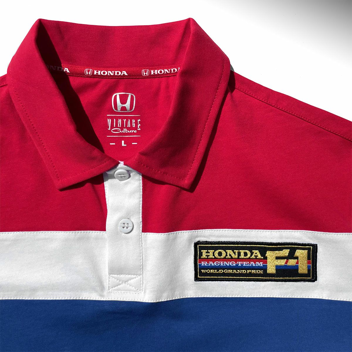 Honda Vintage Culture｜1983 ホンダ F1 チーム ポロシャツ｜ウェア｜トリコロール