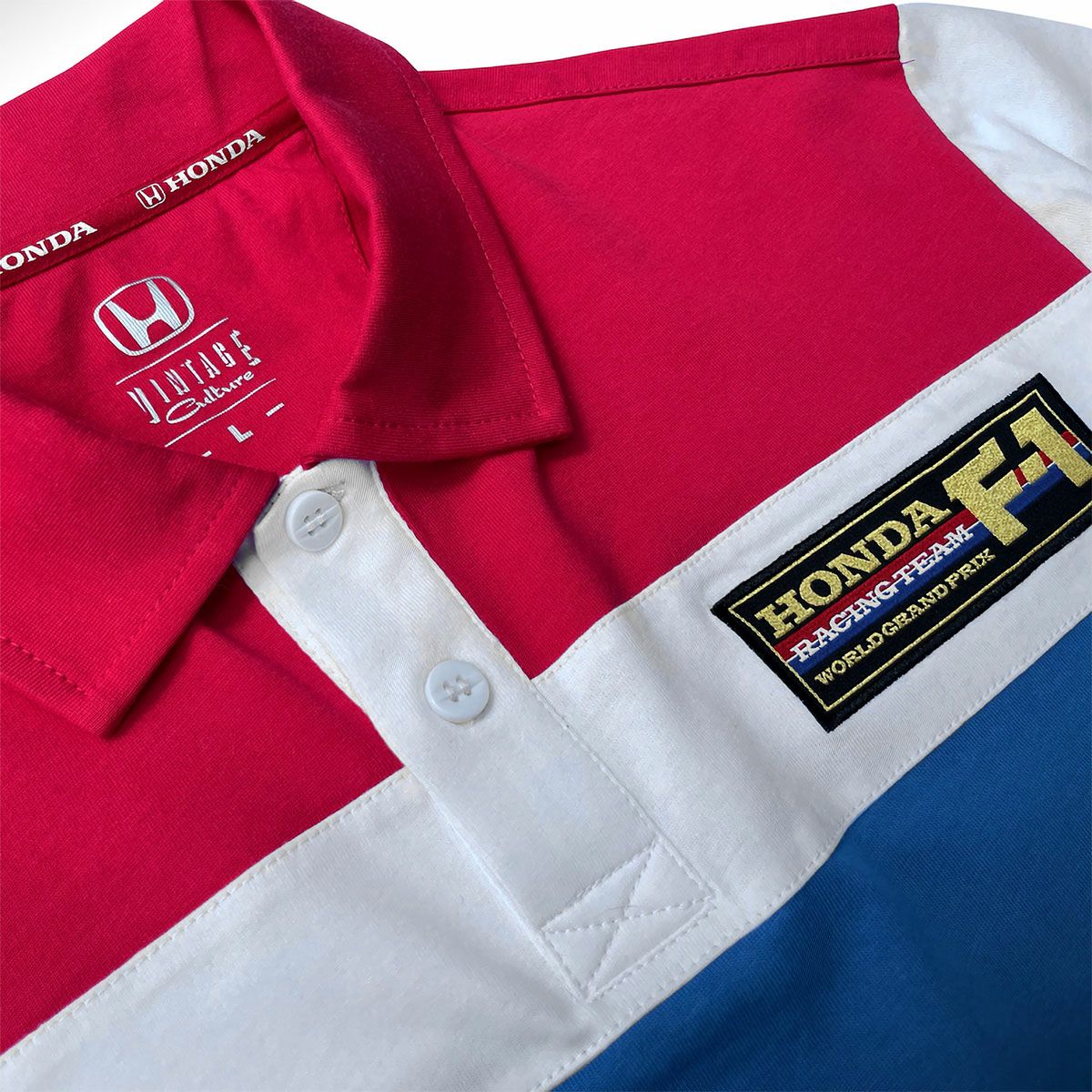 Honda Vintage Culture｜1983 ホンダ F1 チーム ポロシャツ｜ウェア｜トリコロール