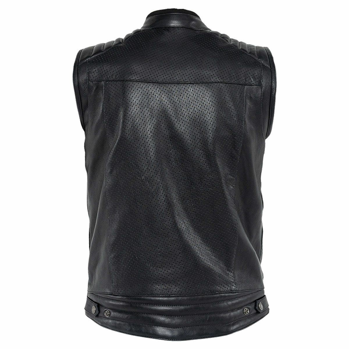 John Doe｜ストーム レザー ベスト｜トップス｜ブラック