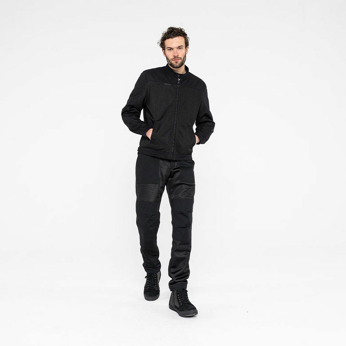 John Doe｜エアロ メッシュ パンツ｜ウェア｜ブラック｜モデル着用