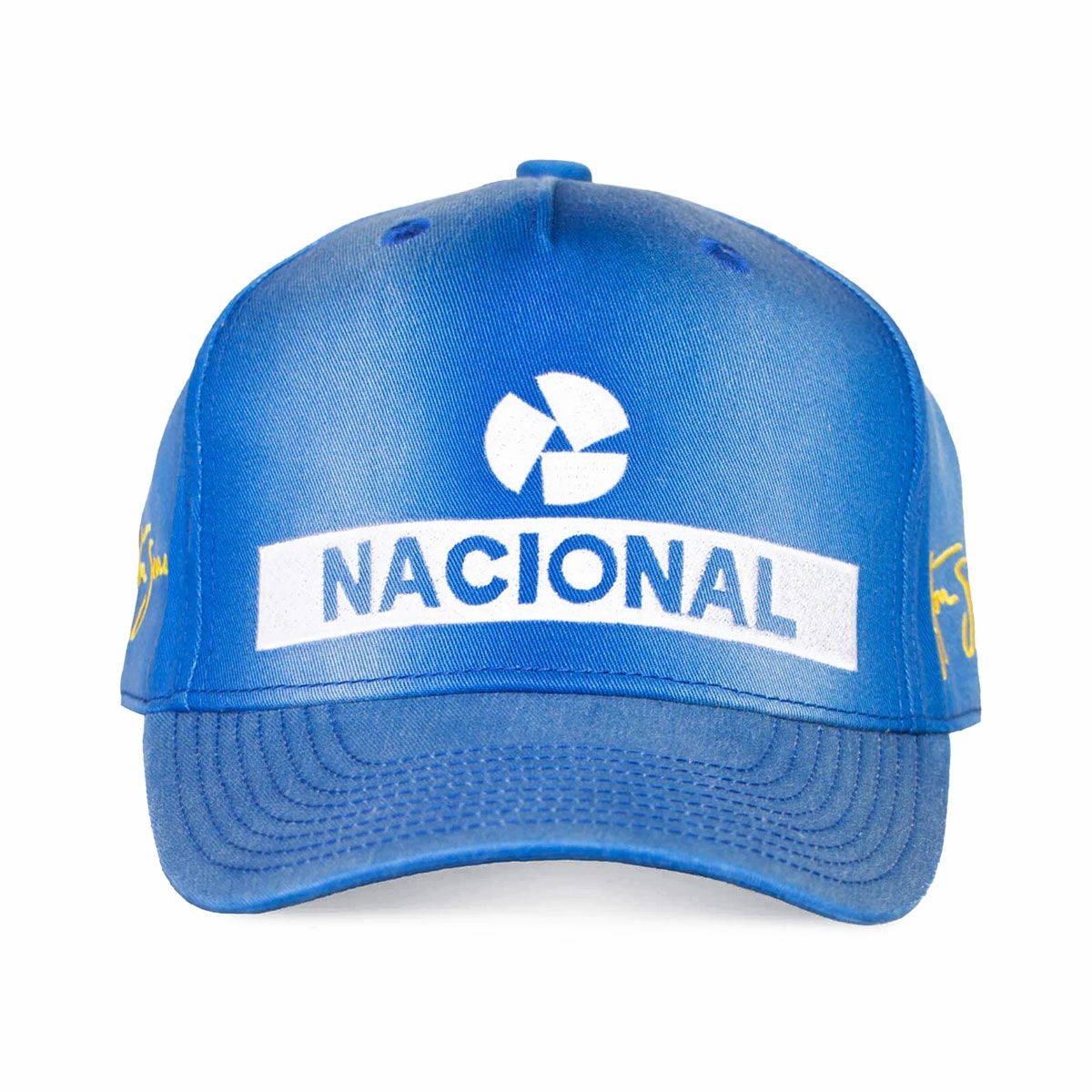 AyrtonSenna｜アイルトン・セナ ナショナル ヴィンテージ ウォッシュド ベースボールキャップ｜帽子｜ブルー