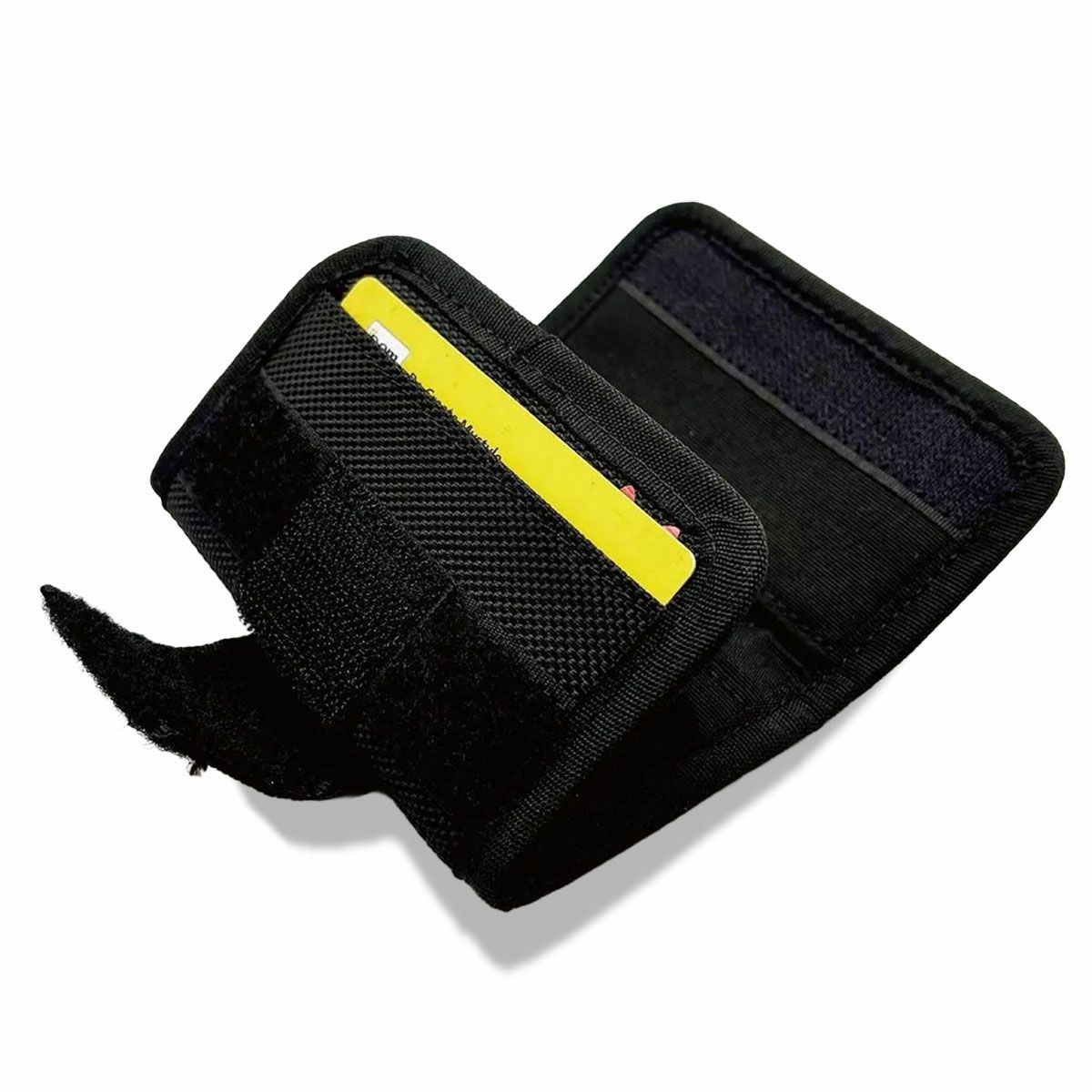 SHINICHIRO ARAKAWA｜バーハンドル ウォレット｜財布｜ブラック×レッド