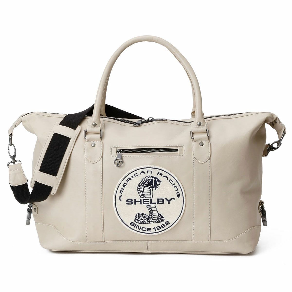CLASSIC LEGEND MOTORS｜キャロルシェルビー BIG D 48H レザー ボストンバッグ｜バッグ｜エクリュ