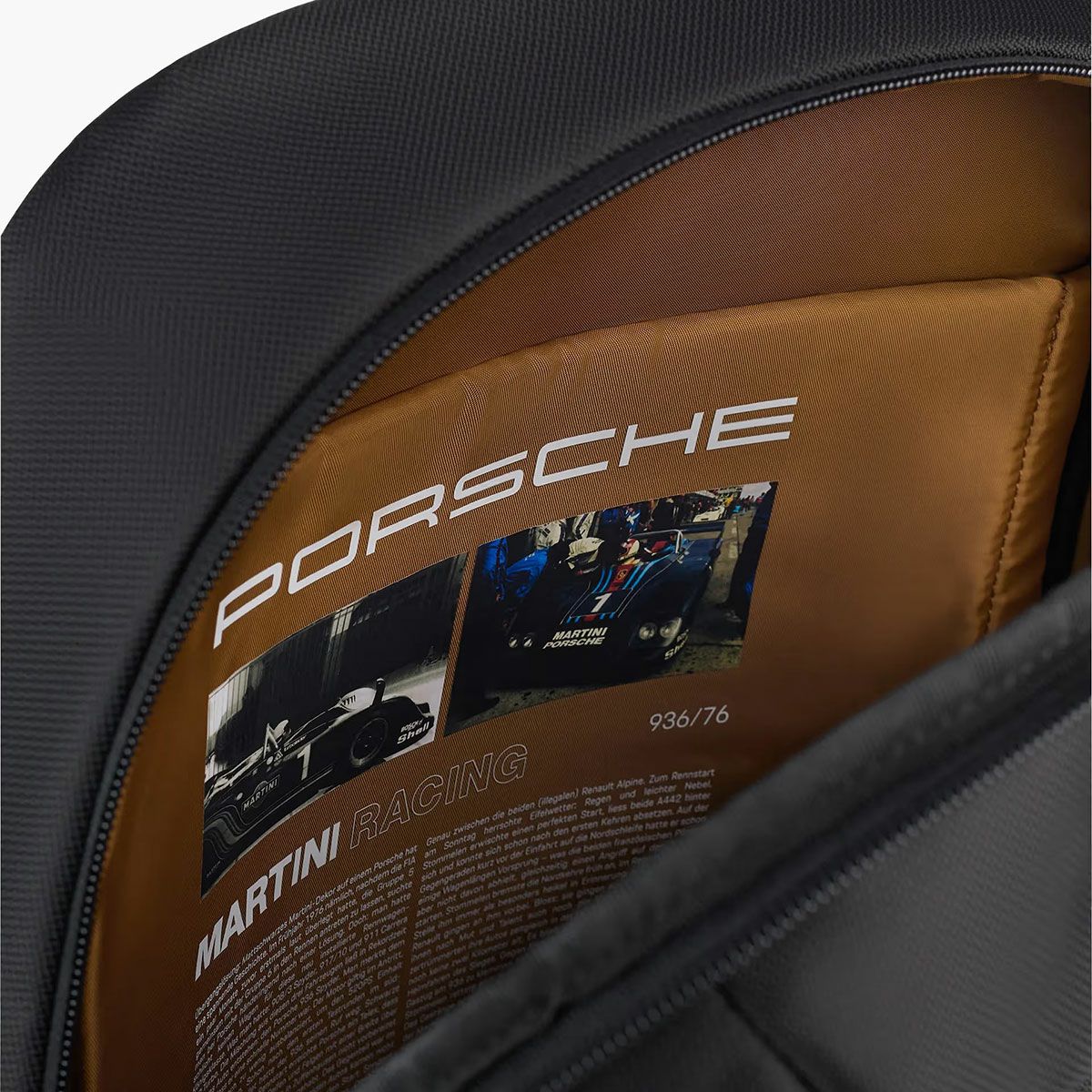 PORSCHE｜MARTINI RACING バックパック｜バッグ｜ブラック