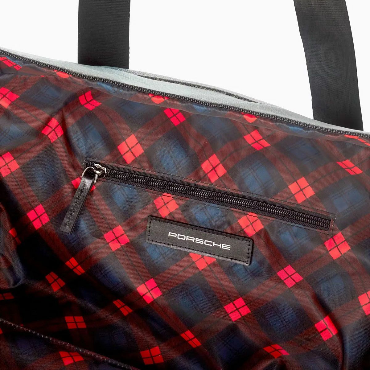PORSCHE｜Turbo No.1 ダッフルバッグ｜ボストンバッグ｜シルバー