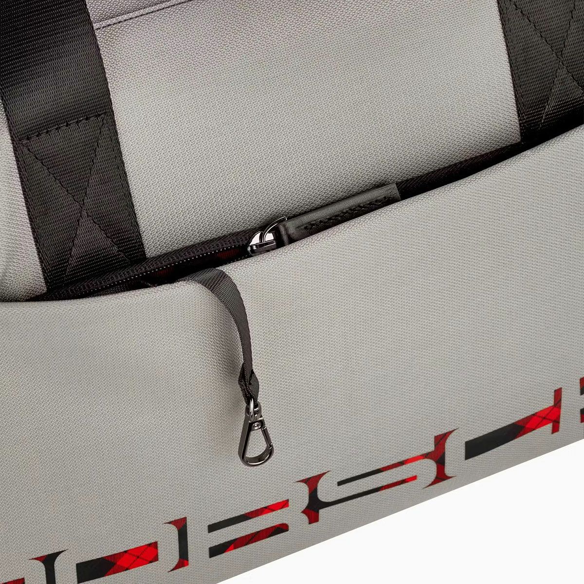 PORSCHE｜Turbo No.1 ダッフルバッグ｜ボストンバッグ｜シルバー