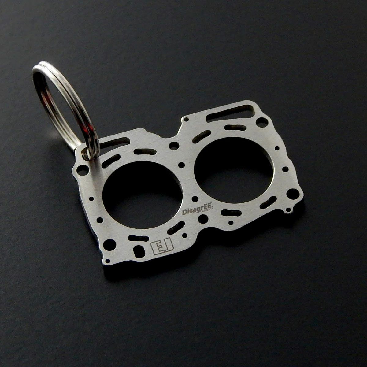 DisagrEE｜スバル EJ ヘッドガスケット キーチェーン 2個セット｜キーホルダー