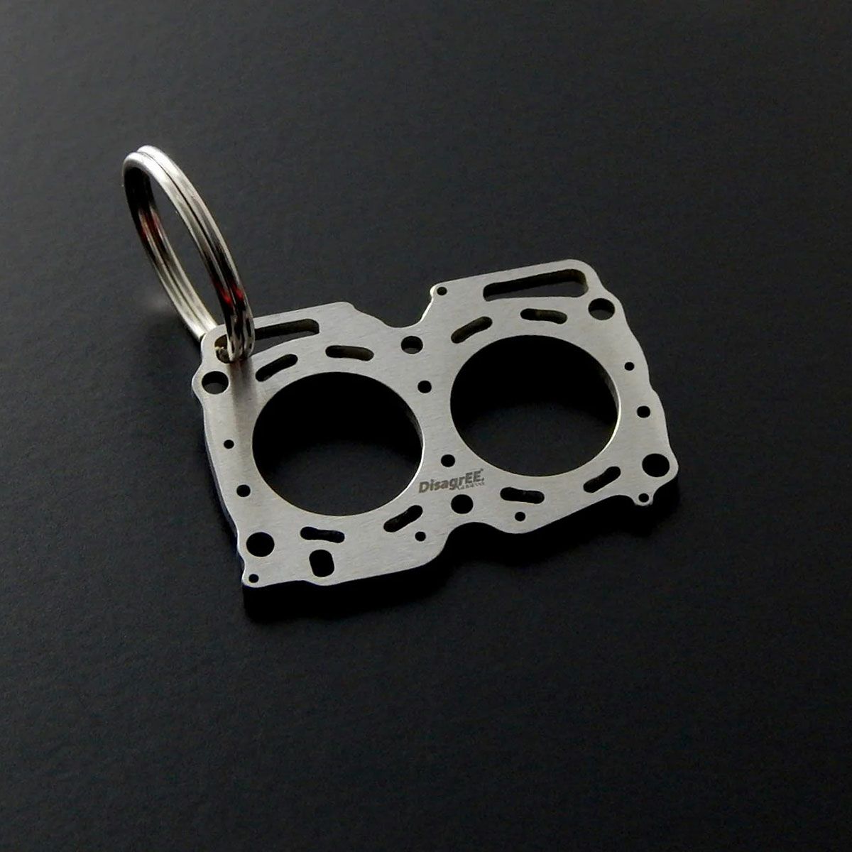 DisagrEE｜スバル EJ ヘッドガスケット キーチェーン 2個セット｜キーホルダー