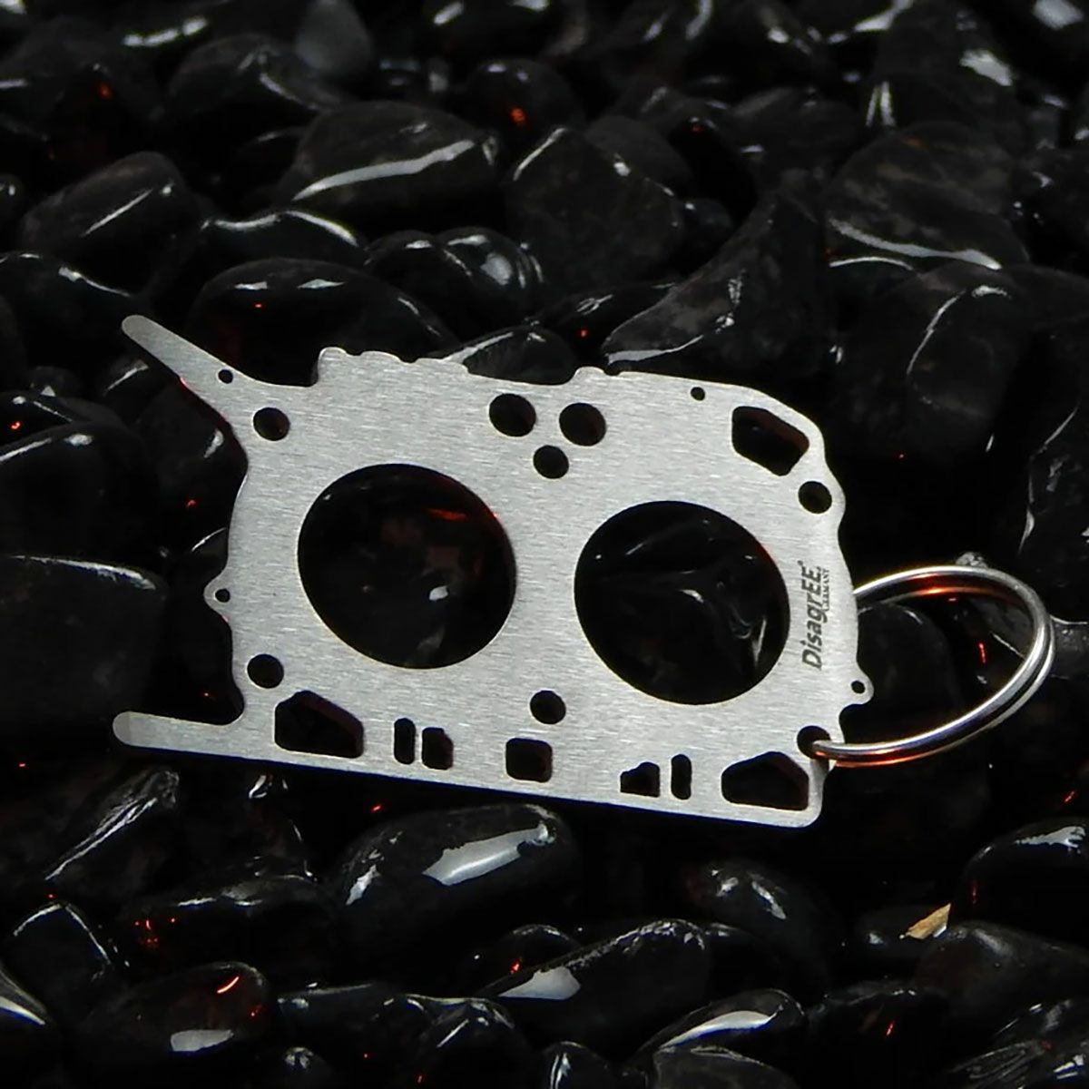 DisagrEE｜スバル FA24 ヘッドガスケット キーチェーン 左右セット｜キーホルダー