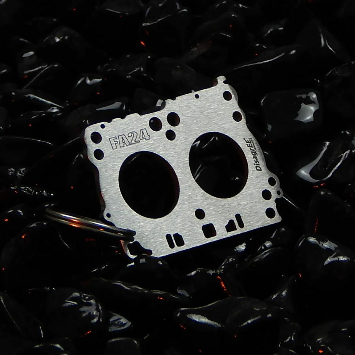 DisagrEE｜スバル FA24 ヘッドガスケット キーチェーン 左右セット｜キーホルダー