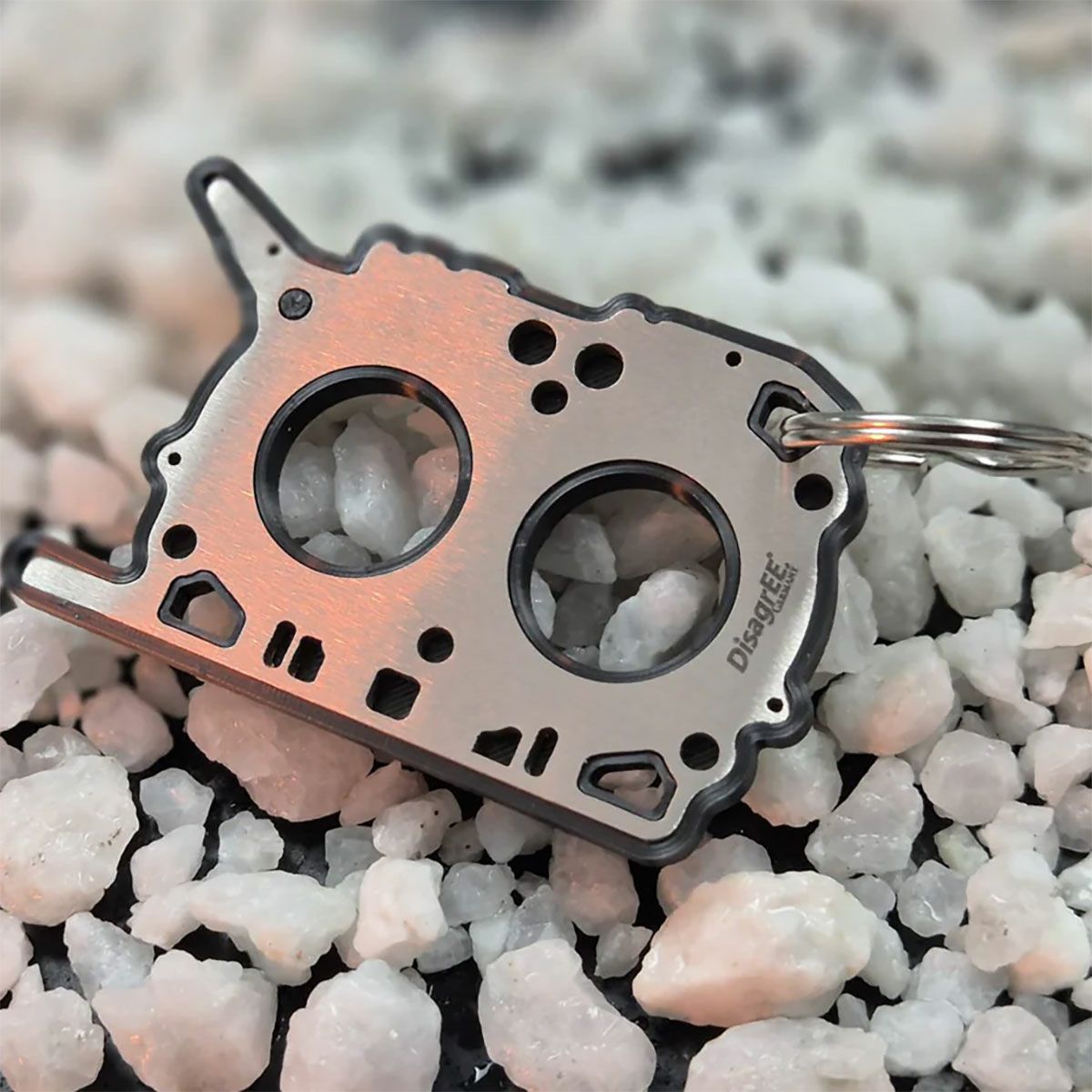 DisagrEE｜スバル FA24 ヘッドガスケット キーチェーン 左右セット｜キーホルダー