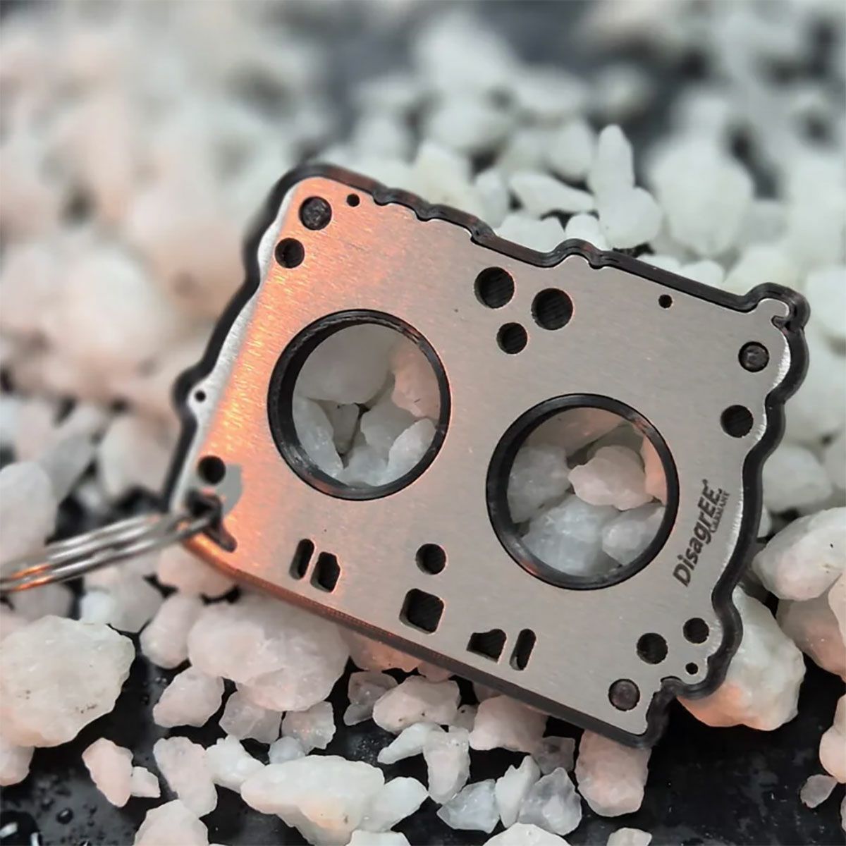 DisagrEE｜スバル FA24 ヘッドガスケット キーチェーン 左右セット｜キーホルダー