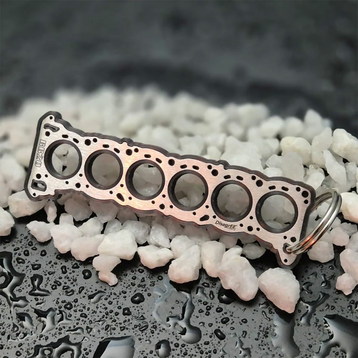 DisagrEE｜日産 RB 20 ヘッドガスケット キーチェーン｜キーホルダー