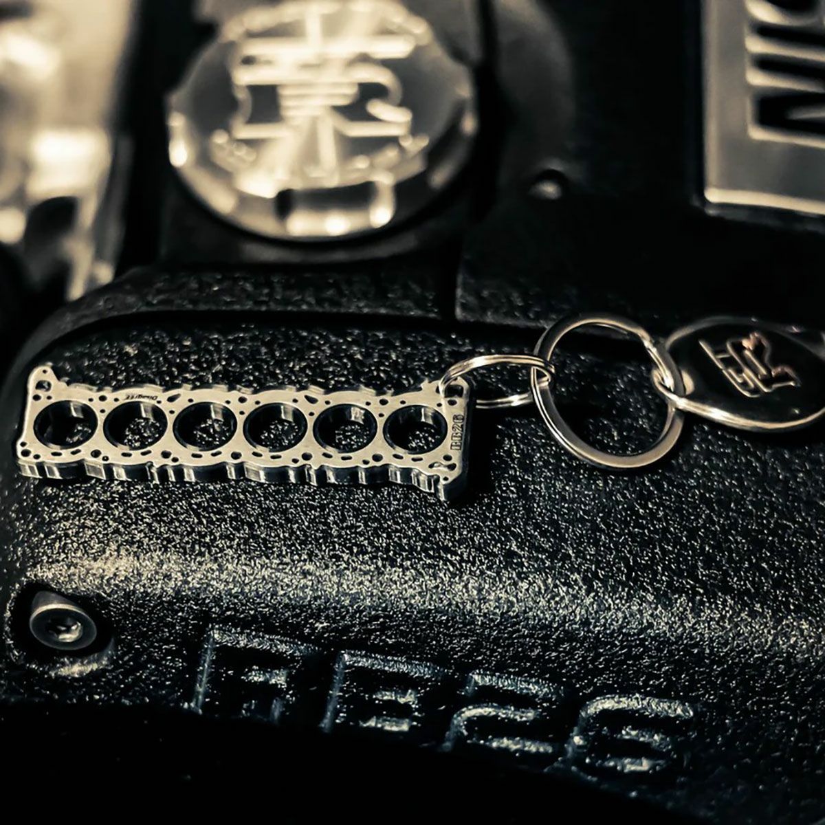 DisagrEE｜日産 RB 20 ヘッドガスケット キーチェーン｜キーホルダー