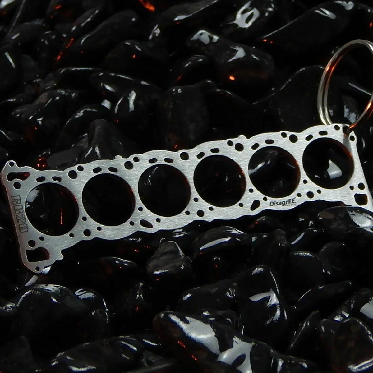 DisagrEE｜日産 RB 20 ヘッドガスケット キーチェーン｜キーホルダー