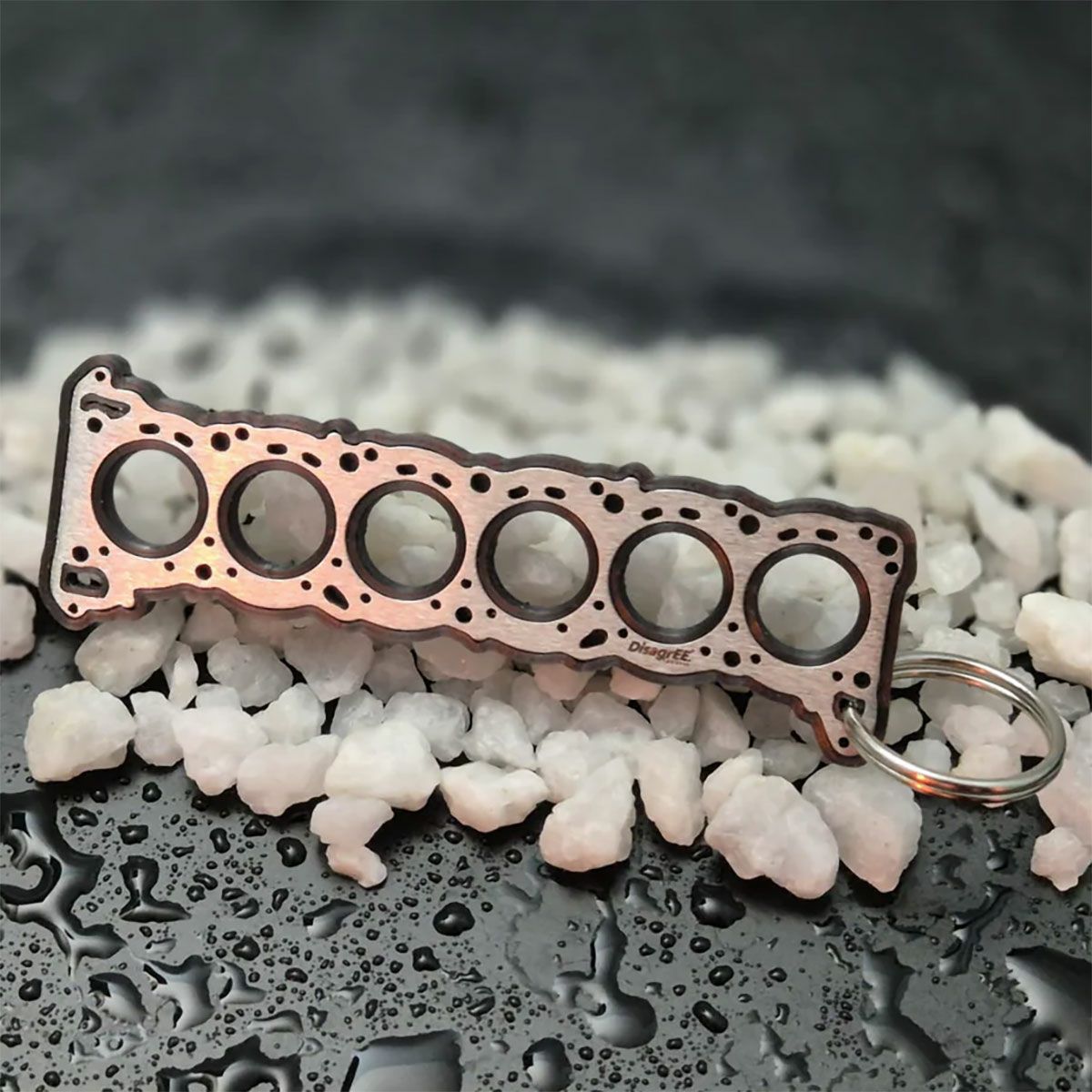 DisagrEE｜日産 RB 20 ヘッドガスケット キーチェーン｜キーホルダー