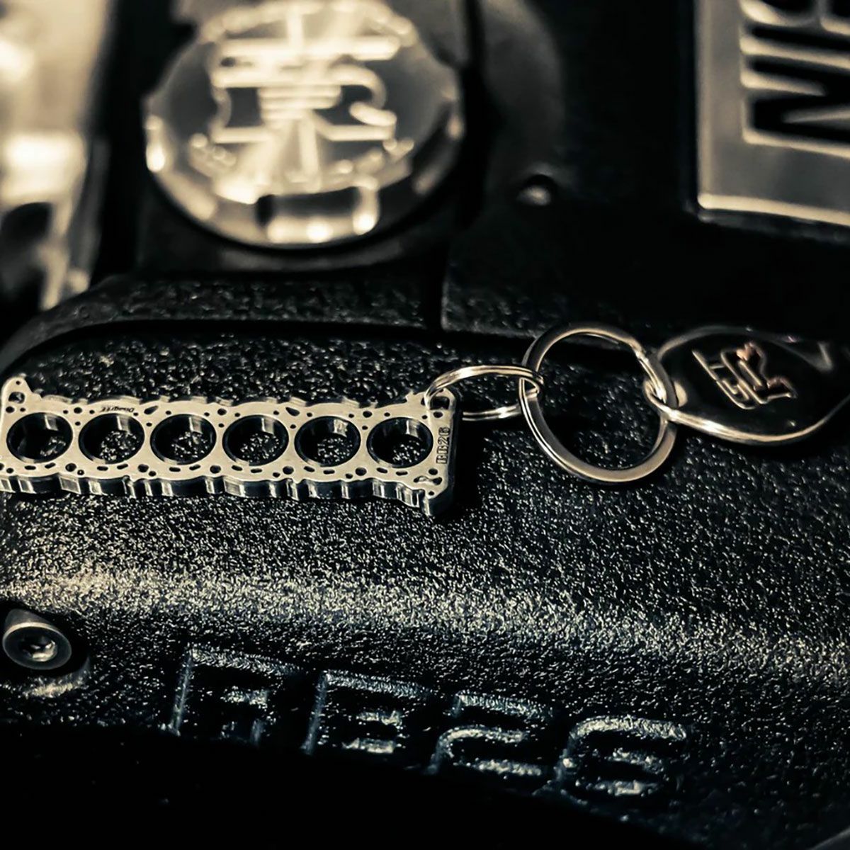 DisagrEE｜日産 RB 26 ヘッドガスケット キーチェーン｜キーホルダー