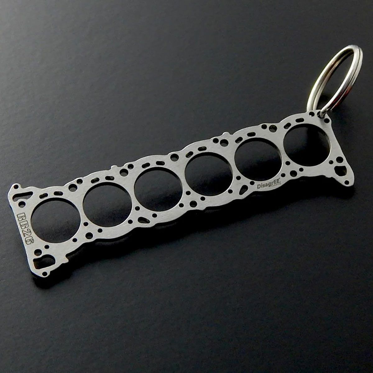 DisagrEE｜日産 RB 26 ヘッドガスケット キーチェーン｜キーホルダー