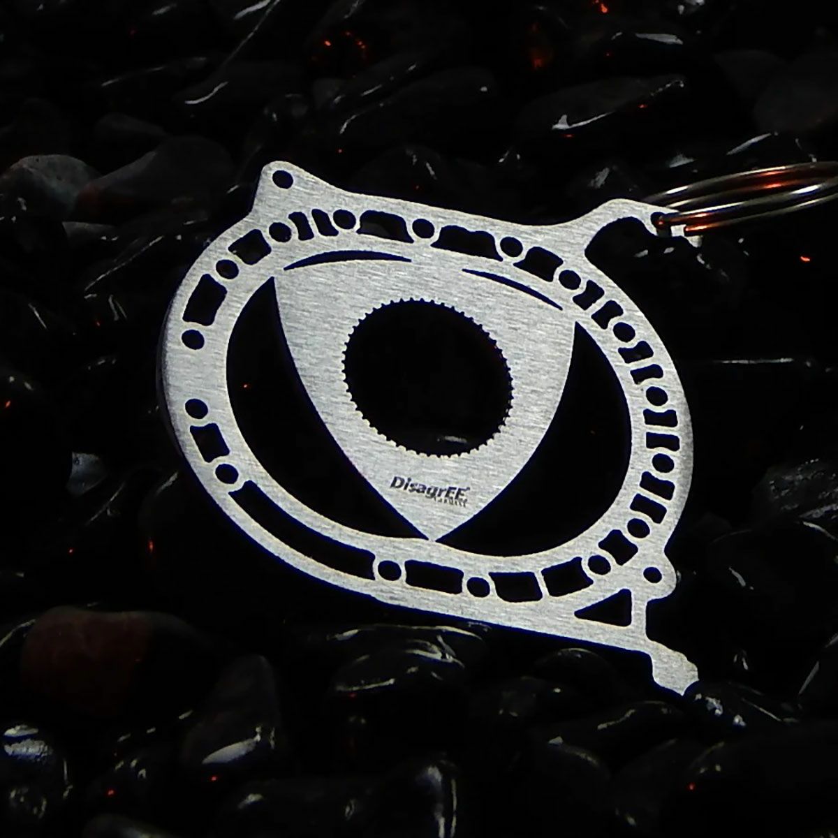 DisagrEE｜マツダ 13B エンジン断面 キーチェーン｜キーホルダー