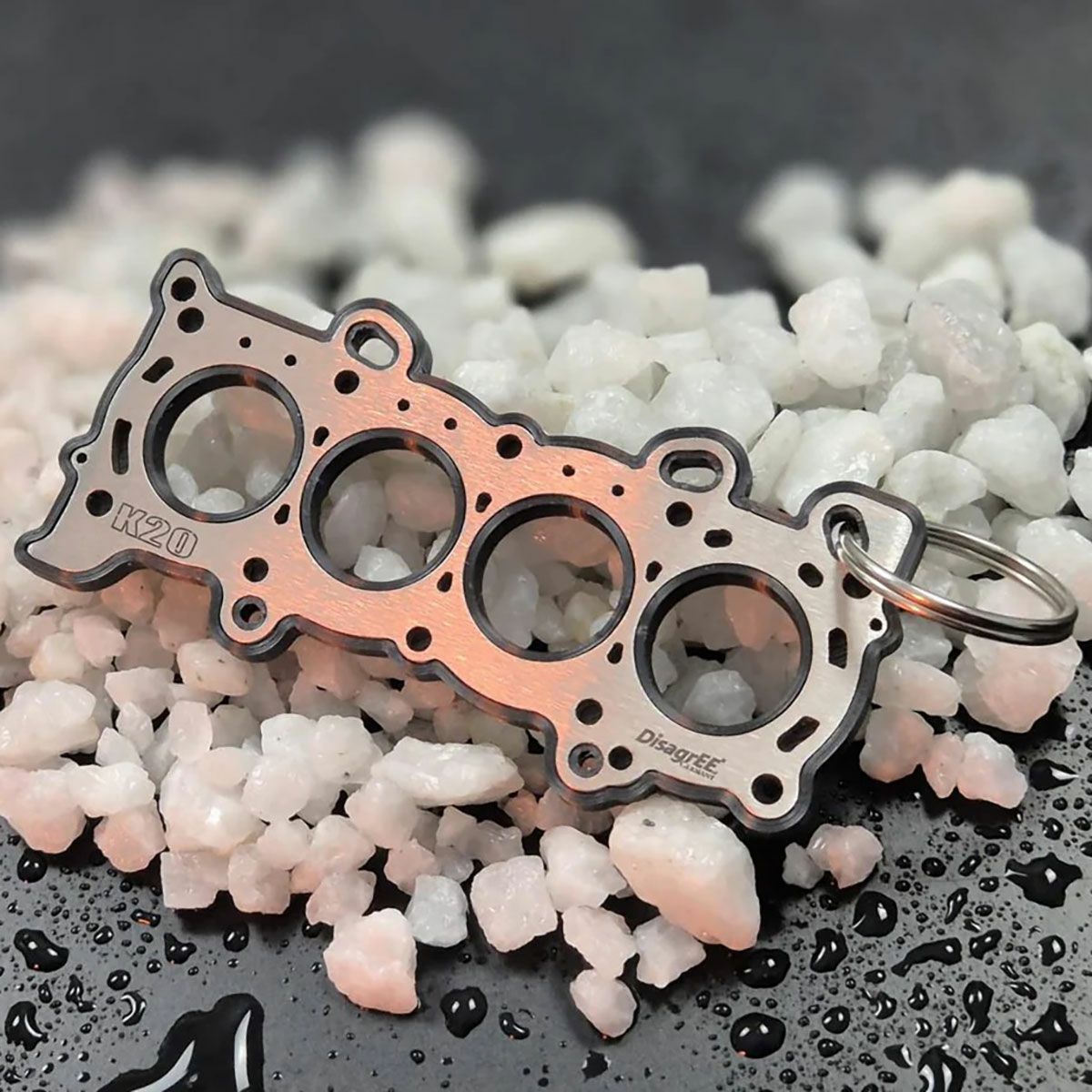 DisagrEE｜マツダ 13B エンジン断面 キーチェーン｜キーホルダー