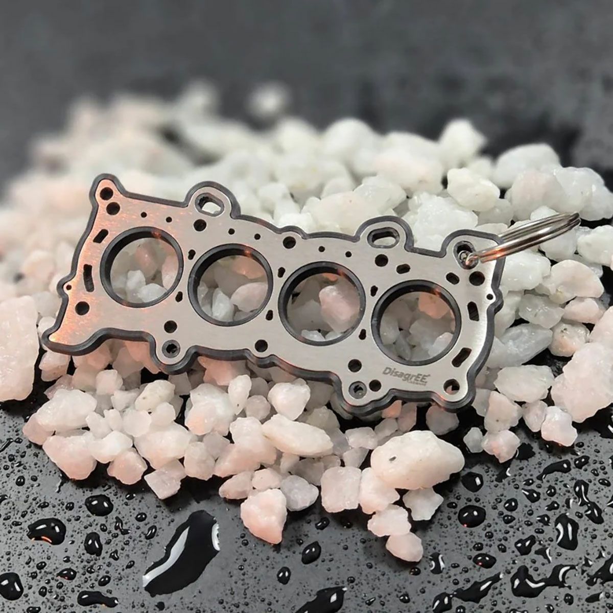 DisagrEE｜マツダ 13B エンジン断面 キーチェーン｜キーホルダー