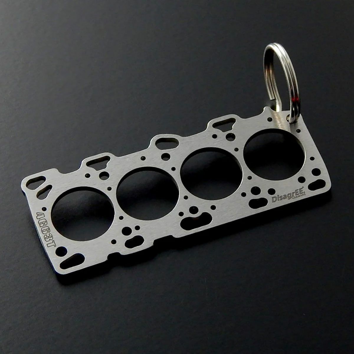 DisagrEE｜三菱 4G63 ヘッドガスケット キーチェーン｜キーホルダー