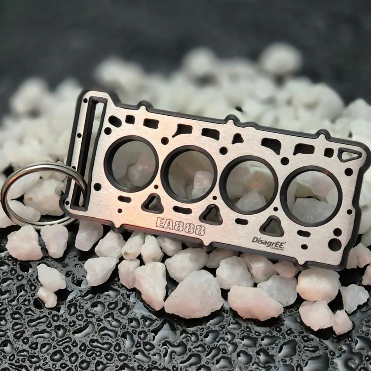 DisagrEE｜フォルクスワーゲン アウディ VAG1.8/2.0TFSI/TSI用 EA888 ヘッドガスケット キーチェーン｜キーホルダー