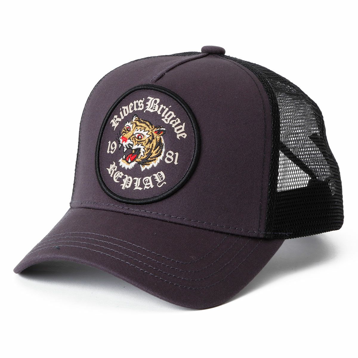 REPLAY｜タイガー パッチ キャップ｜帽子